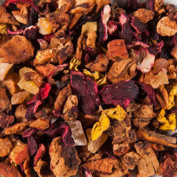 Infusión de melocotón rojo